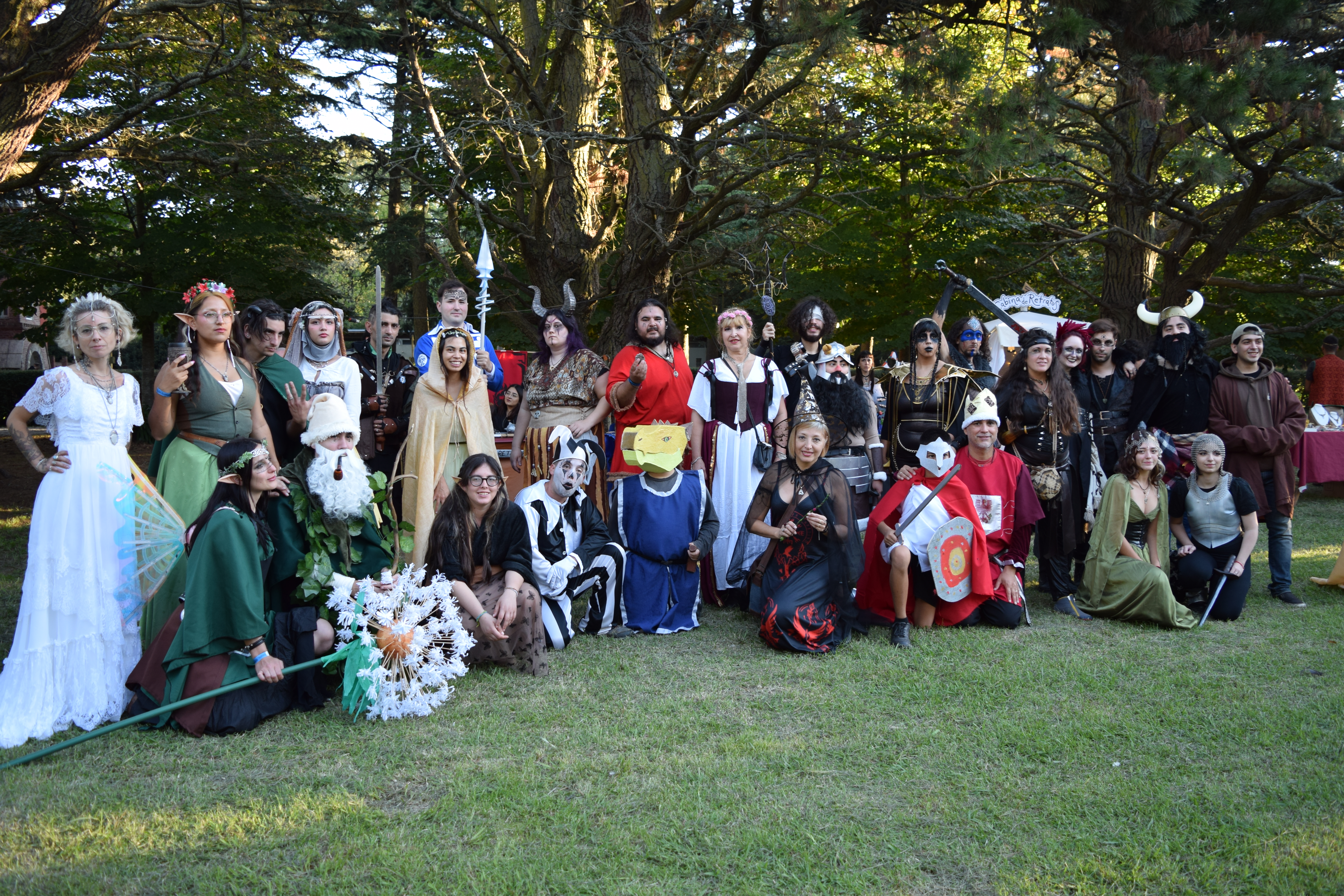 Cosplayers y recreacionistas en el Festival Silvermare Mar del Plata